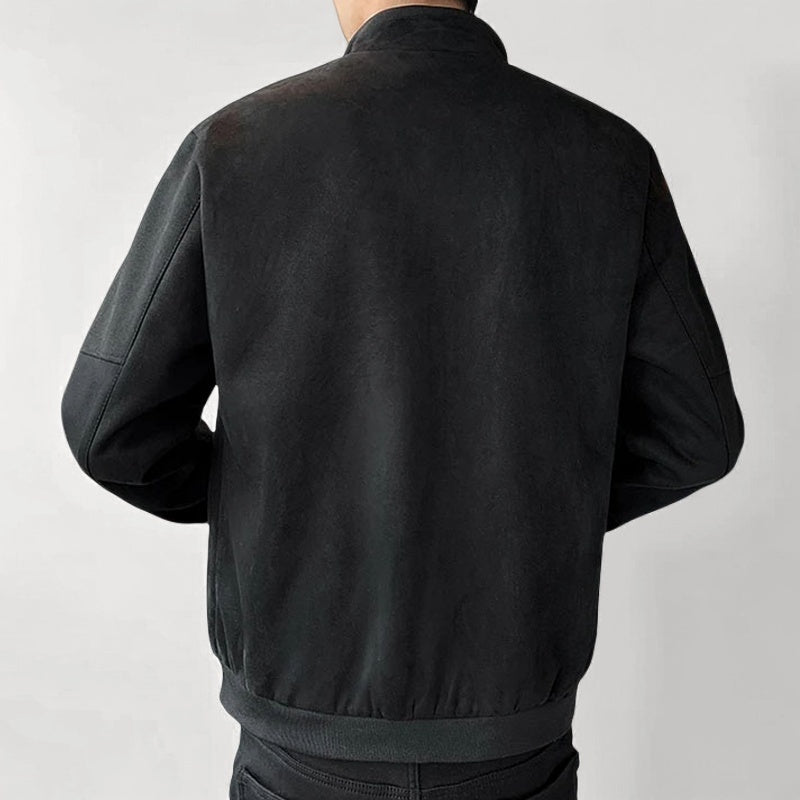 Regent Velvet Suede Coat