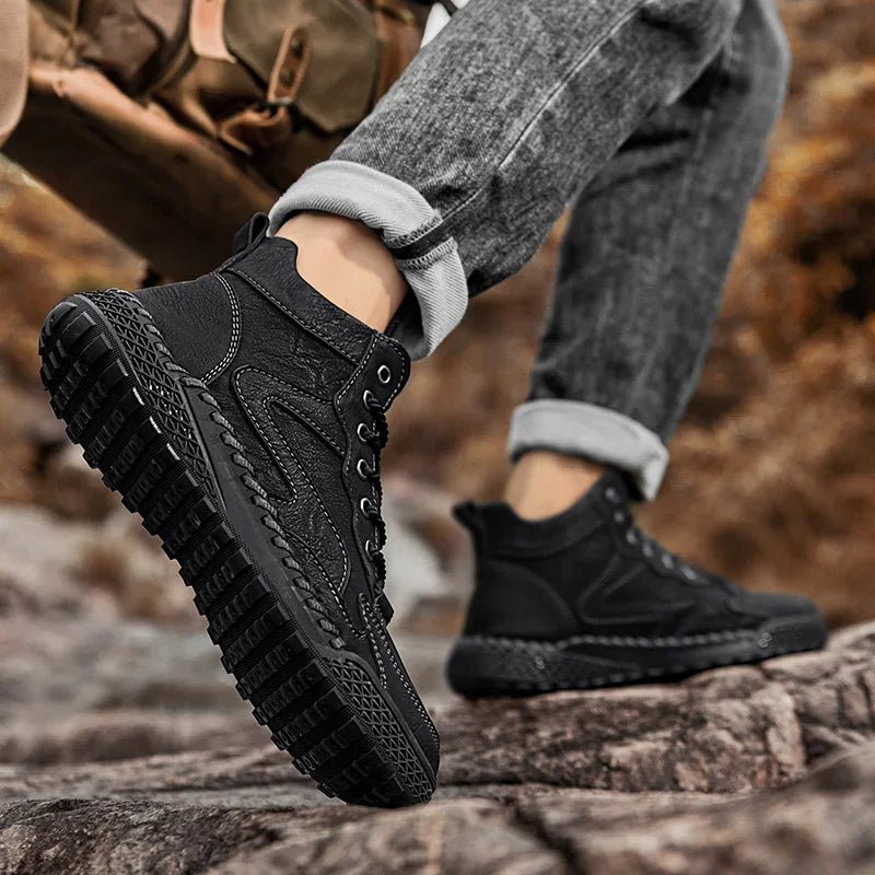 Hudson Grip Hand-Stitched Shoes