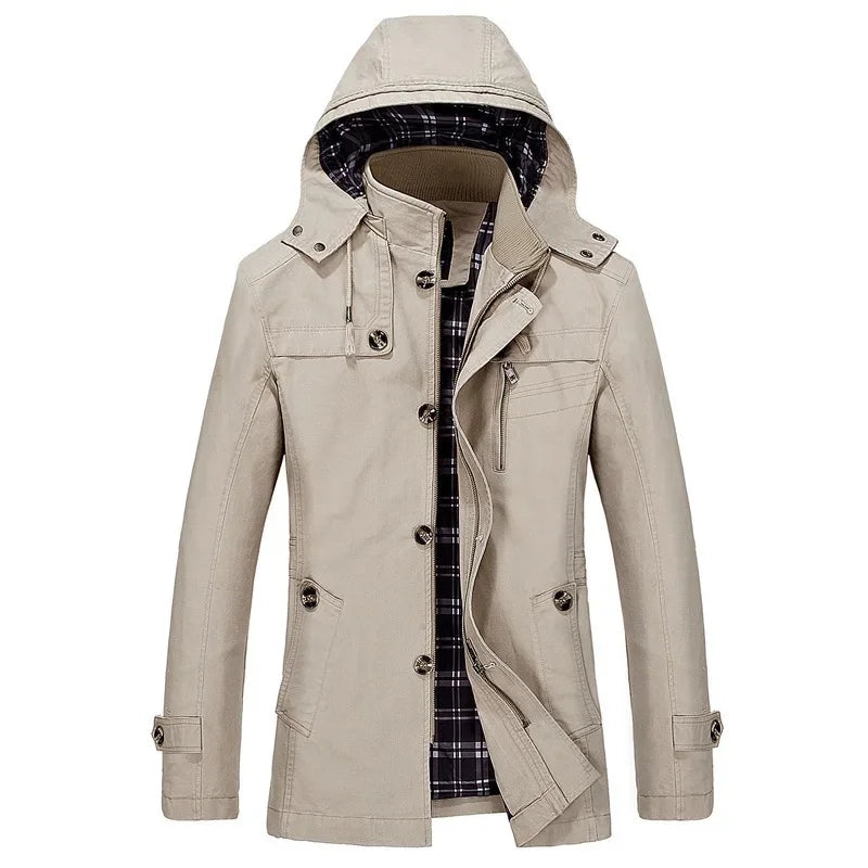 Calder Hooded Field Coat