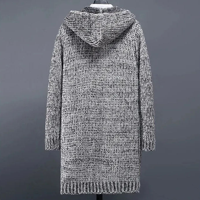Raventon Hooded Knit Coat