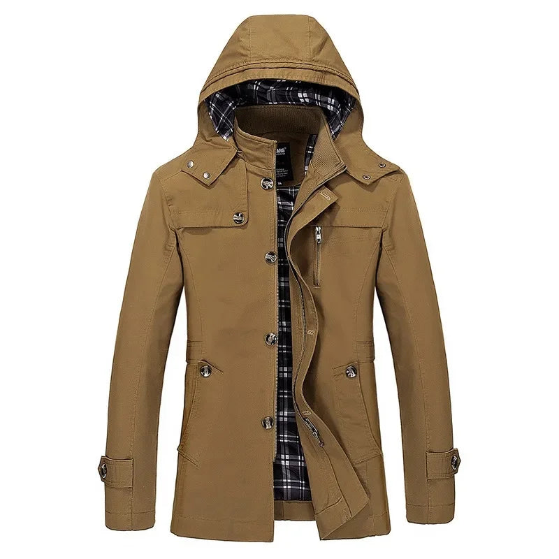 Calder Hooded Field Coat