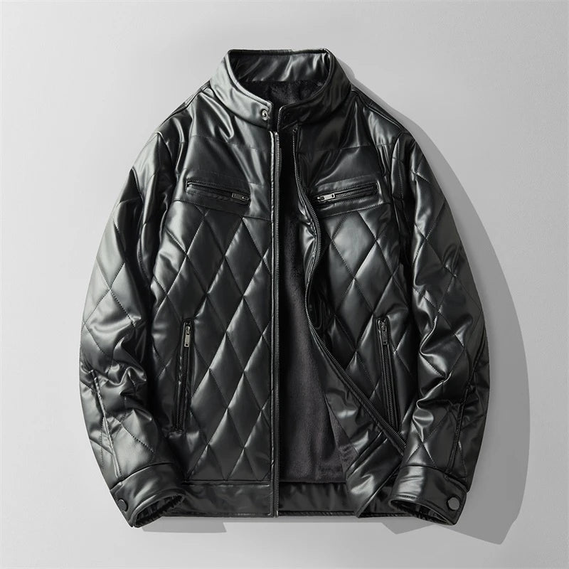 Cortland Quilted Leather Jacket