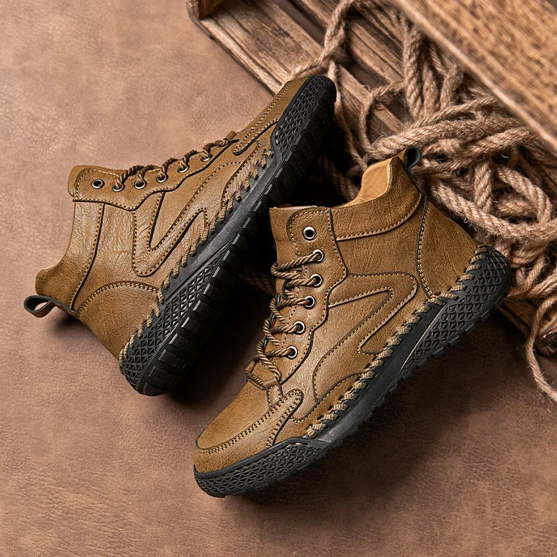 Hudson Grip Hand-Stitched Shoes