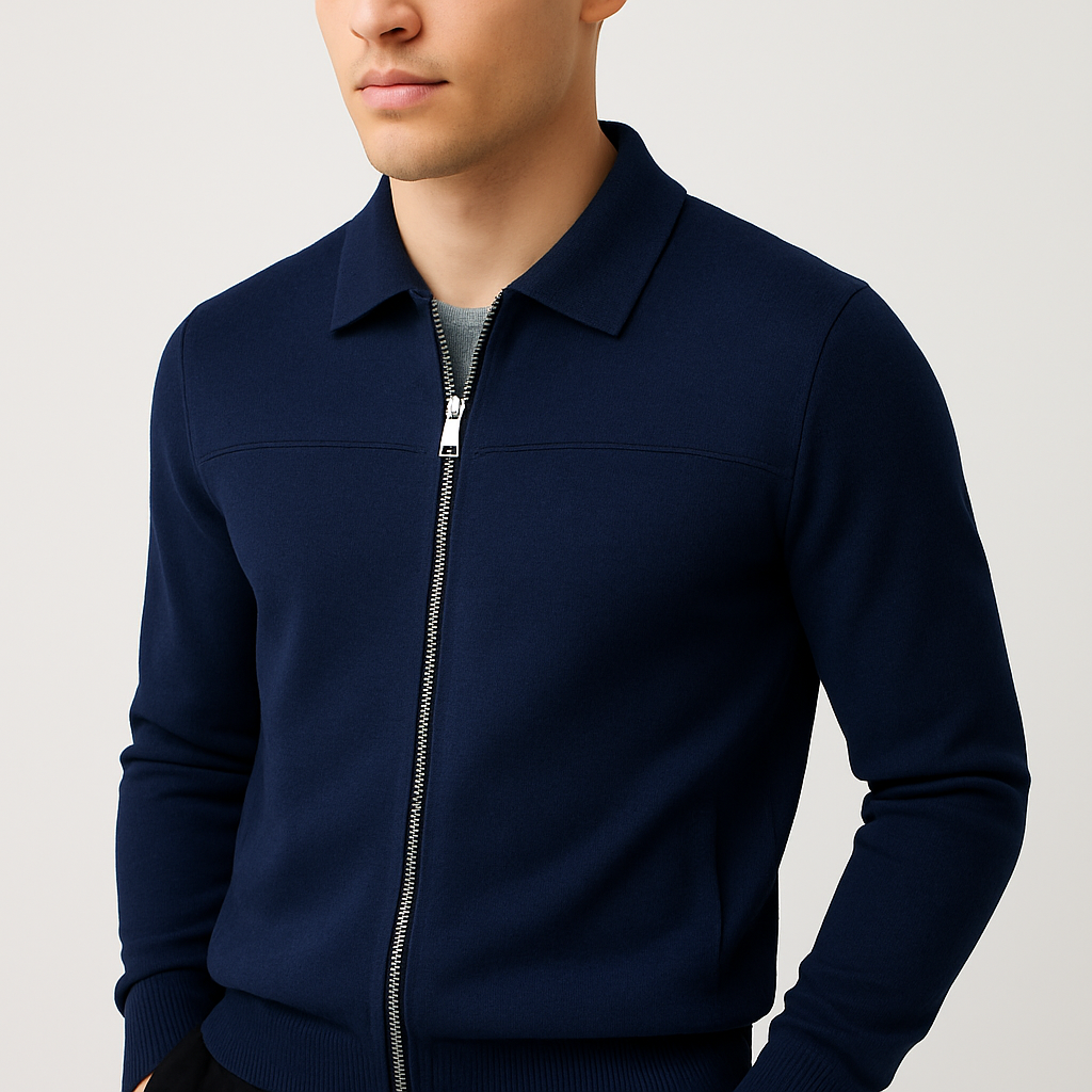 Langford Cotton Zip Bomber