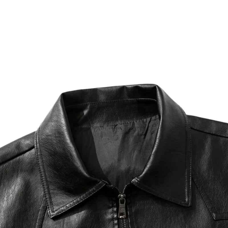 Marzio Gloss Leather Jacket