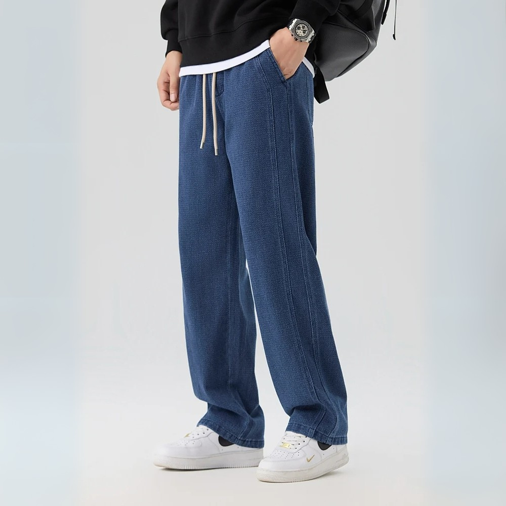 Calder Drawstring Denim Pants