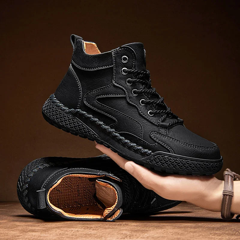 Hudson Grip Hand-Stitched Shoes