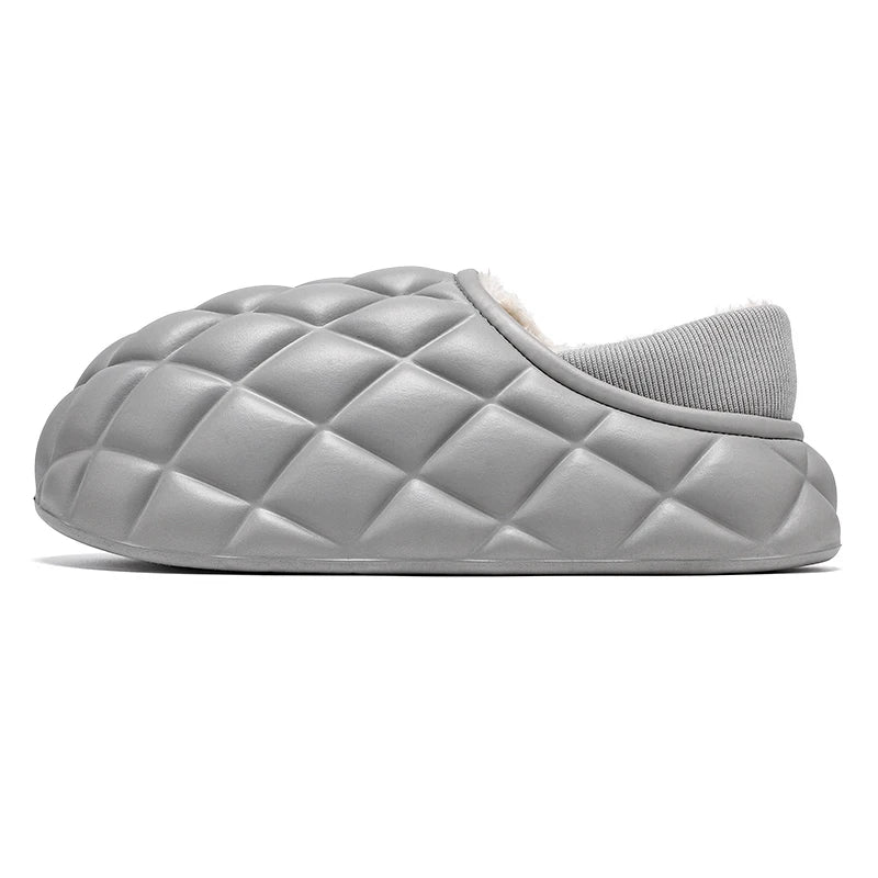 Warm Unisex Plush Cotton Indoor Slippers