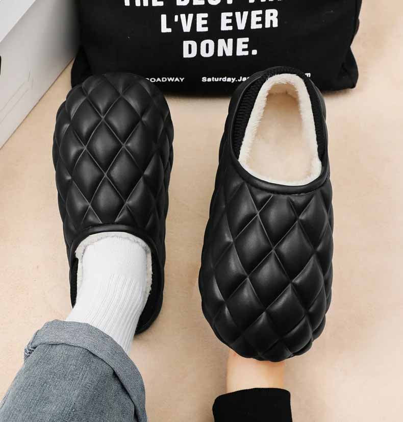 Warm Unisex Plush Cotton Indoor Slippers