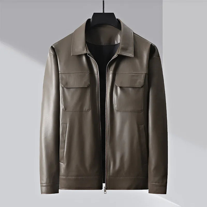 Beaumont Leather Field Jacket