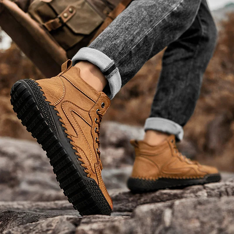 Hudson Grip Hand-Stitched Shoes