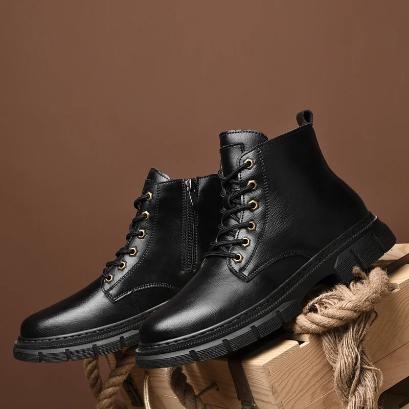 Blackthorn Urban Leather Boots