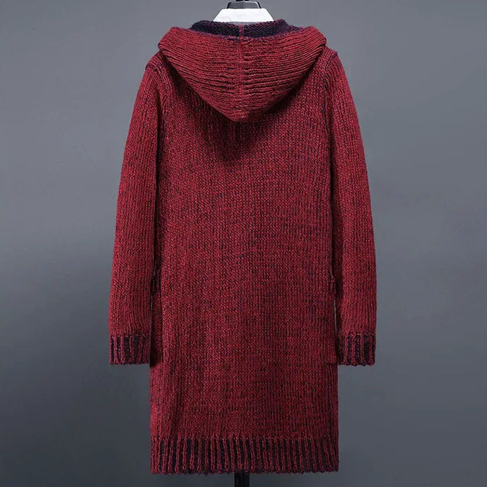 Raventon Hooded Knit Coat