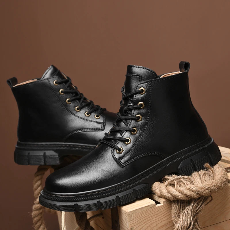 Blackthorn Urban Leather Boots