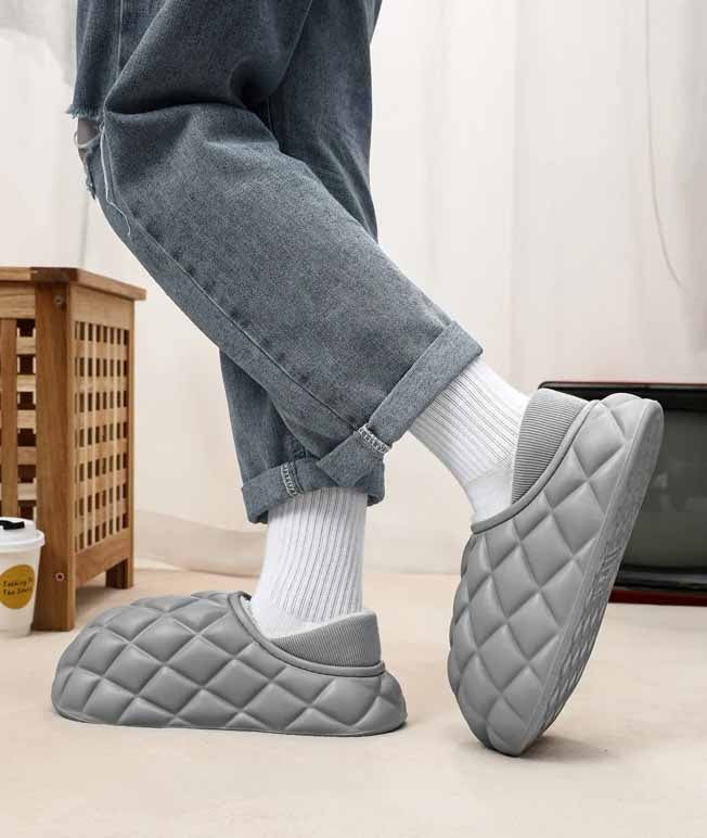 Warm Unisex Plush Cotton Indoor Slippers