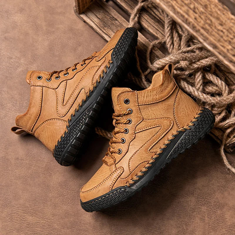 Hudson Grip Hand-Stitched Shoes