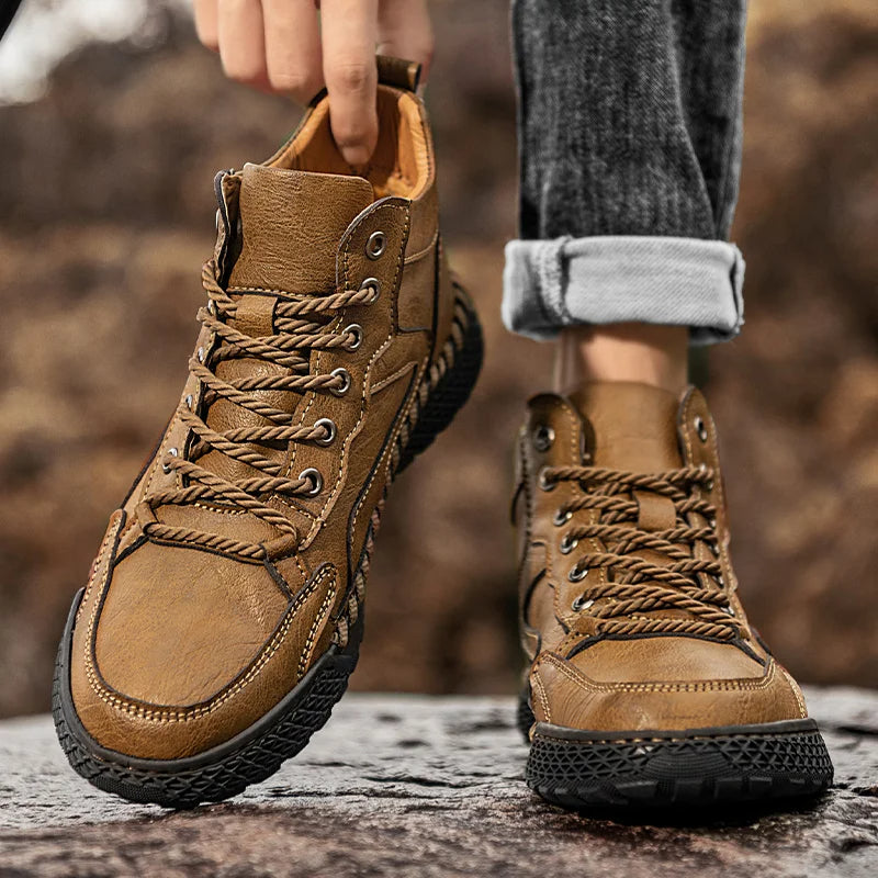 Hudson Grip Hand-Stitched Shoes